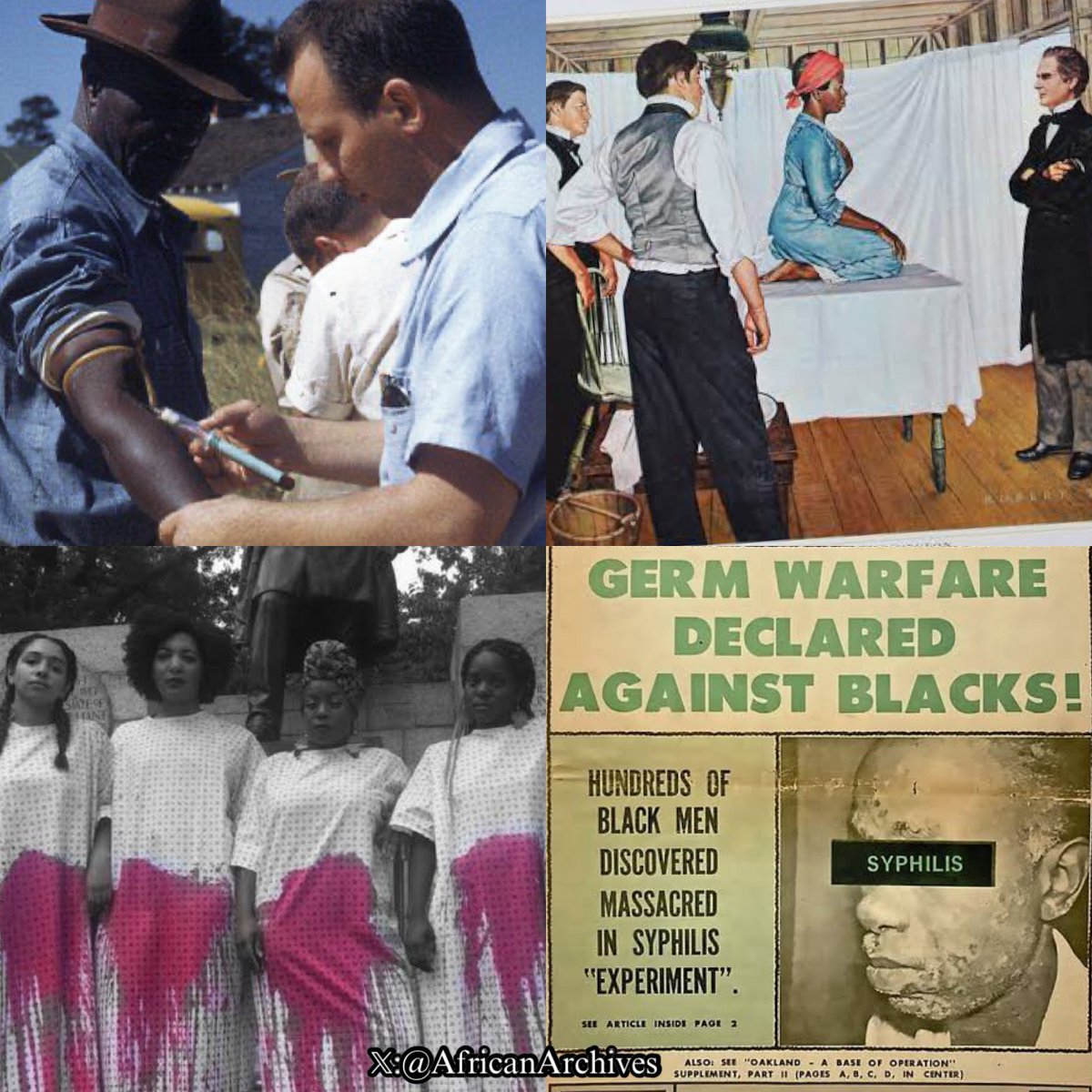 AfricanArchives's tweet image. American medicine has been built upon the abuse of black people with no oversight.

I&apos;ll revisit a few cases of how Black people were abused in the field of medicine. 

A THREAD!