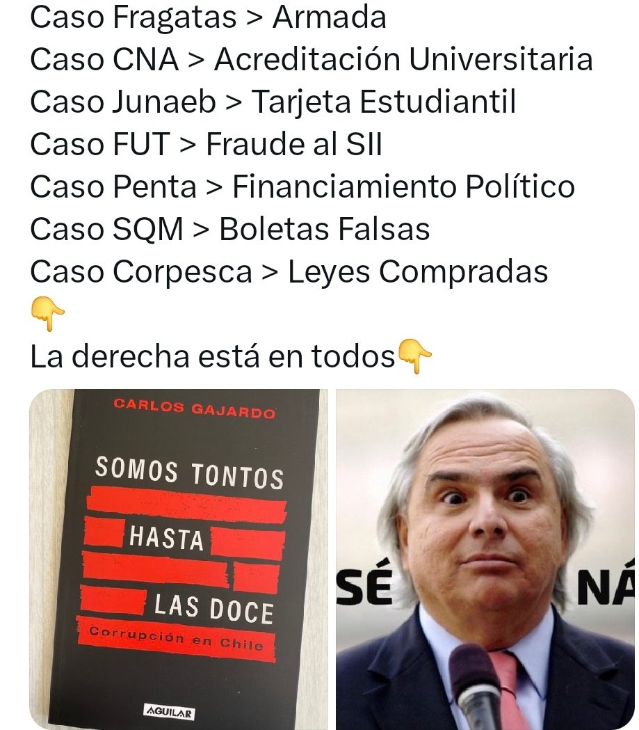 Cristrodf's tweet photo. @Politakeryx @evelynmatthei Familia lzos con la izmierda todo tiene sentido es lo que odia el Chileno ,la sucia politica #matheiinvotable #KastTeniaRazon #KastPresidente2026 https://t.co/sfW024hnt1