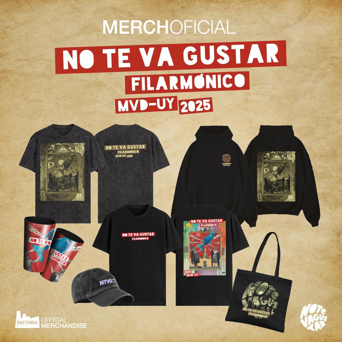 FactoriaMerch's tweet image. ⚡️Mañana  estamos  en @antelarena con el merch 2025 de @ntvgoficial ⚡️

Mira todos los diseños acá 👇

instagram.com/p/DPPA0NLDpRX/…
