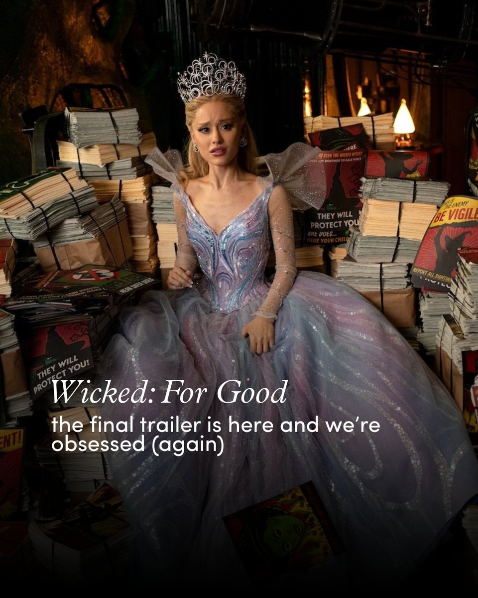 Ali - Muddy Kent (@muddy_kent) on Twitter photo We’re counting down the days until the Wicked sequel swoops into cinemas on Fri 21 Nov 👀✨
We’ve got the lowdown on everything you might’ve missed (plus why we’ll be first in line come November) 🧹
🔔 Watch the trailer and continue reading ➡️ bit.ly/4o01jgN We’re counting down the days until the Wicked sequel swoops into cinemas on Fri 21 Nov 👀✨
We’ve got the lowdown on everything you might’ve missed (plus why we’ll be first in line come November) 🧹
🔔 Watch the trailer and continue reading ➡️ bit.ly/4o01jgN