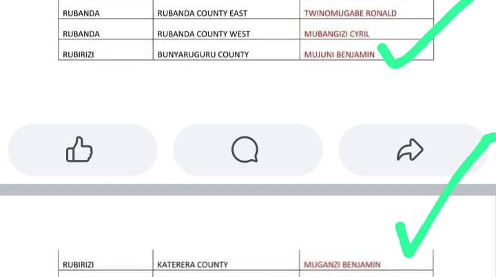 #update.Hon Muganzi Benjamin is now the flag bearer of <a href="/NUP_Ug/">National Unity Platform</a>  in katerera county Rubirizi District in Western Uganda 2026-2031.
<a href="/Rubirizimag/">RUBIRIZI EDITION MAGAZINE</a>
