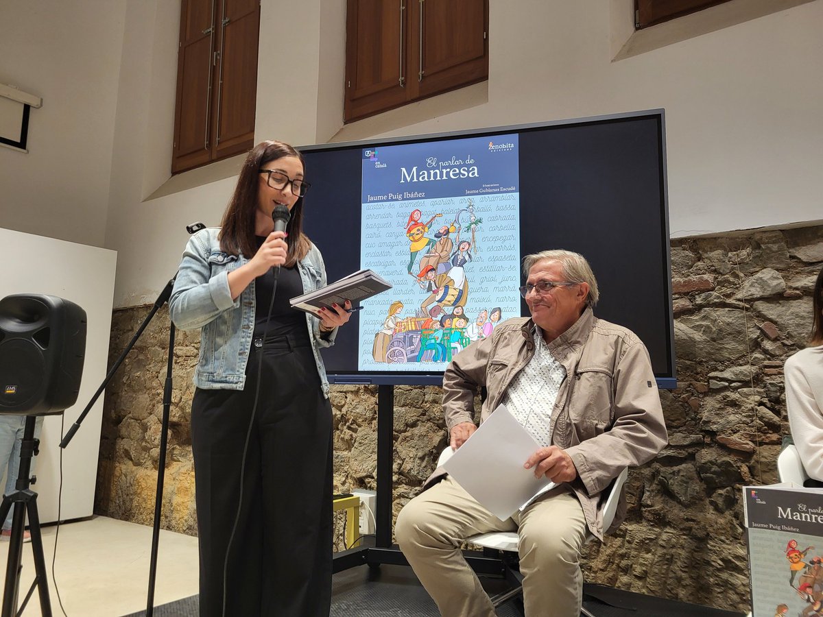 🖊️ Avui s'ha presentat el llibre 'El parlar de Manresa' amb una taula rodona entre el seu autor, Jaume Puig, i el filòleg Jordi Badia

🗣️El llibre recull els trets lingüístics locals més distintius

📖 Es pot trobar a les llibreries de la ciutat