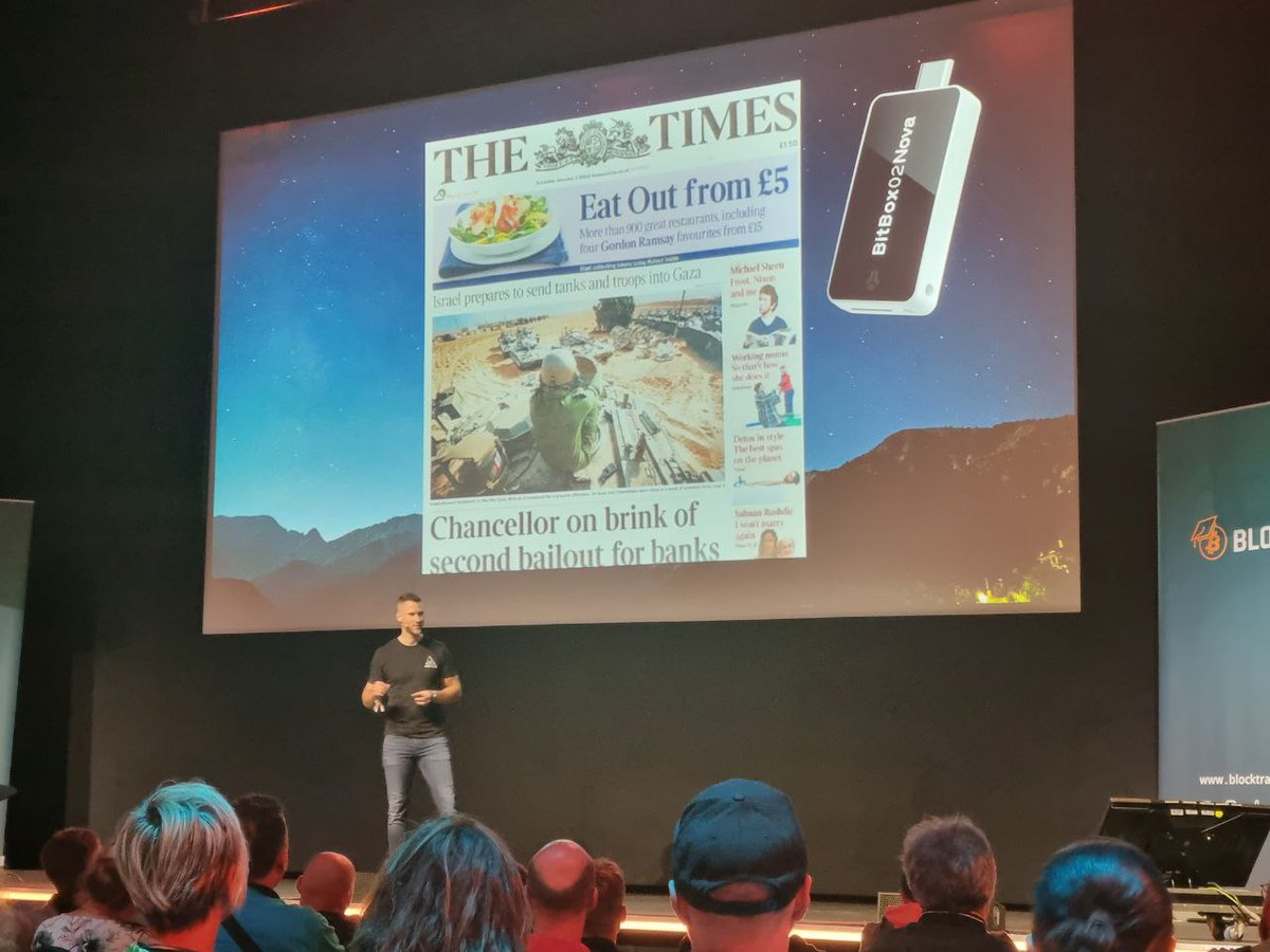 BitUcationCom's tweet photo. Unser Gründer Markus stand bei einem der größten #Bitcoin-Events im DACH-Raum auf der Bühne, dem #BlocktrainerEvent! 🎤 Sein Thema: „Ohne Selbstverwahrung kein Bitcoin“ Denn: Not your keys, not your coins. 🔐 Vortrag bald auch auf @BitUcationCom ? 👀👇 https://t.co/Os3rN9Ik9B