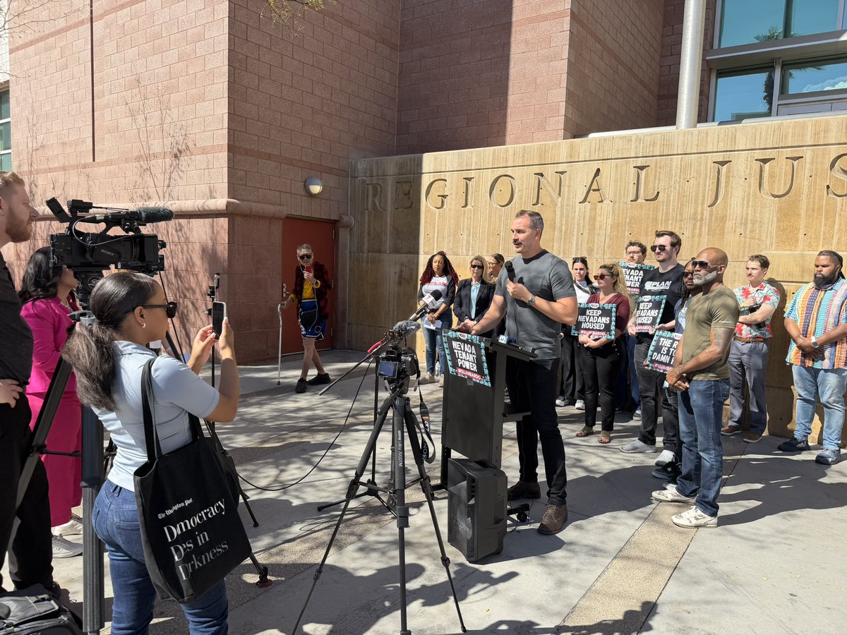We are celebrating NEW tenant rights protecting Nevadans from junk fees! Tune in: Facebook.com/planevada