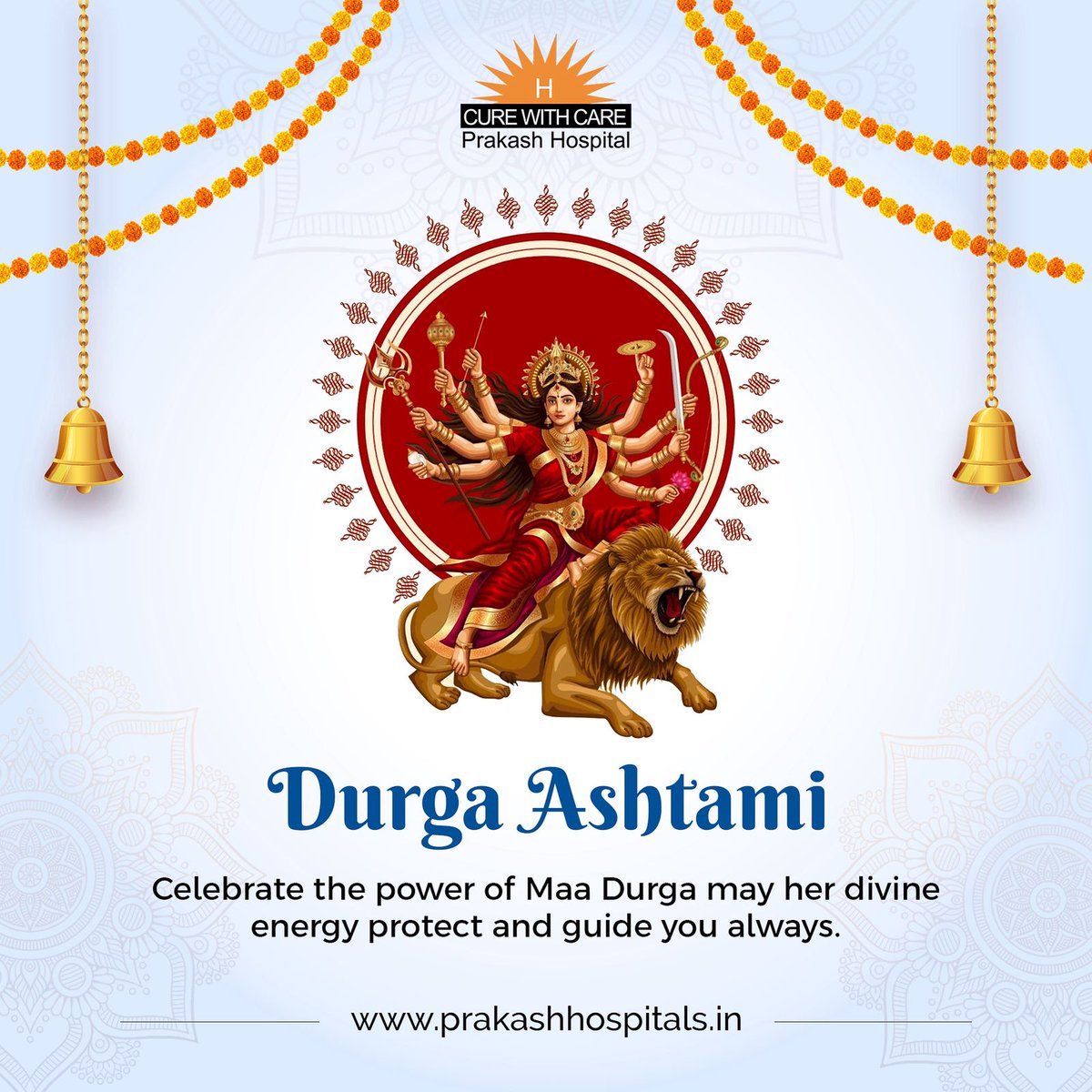 HospitalPrakash's tweet photo. Wishing you divine strength and positivity on Durga Ashtami. 🌺🙏
Phone: +918826000033
Website: https://t.co/HTcgjb7elX
#DurgaAshtami #Navratri #PrakashHospital https://t.co/lCyBECSaW7