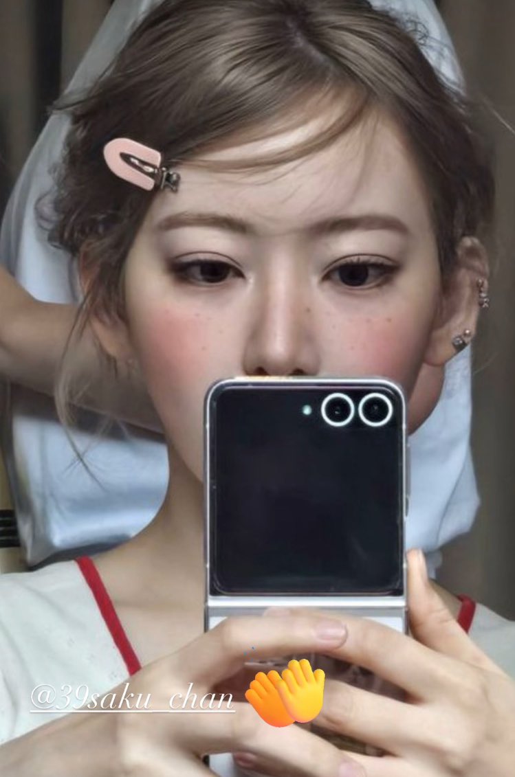 319 咲ちゃんタイム(*´꒳`*) みんなの心に🌸さくら咲け🌸 #宮脇咲良