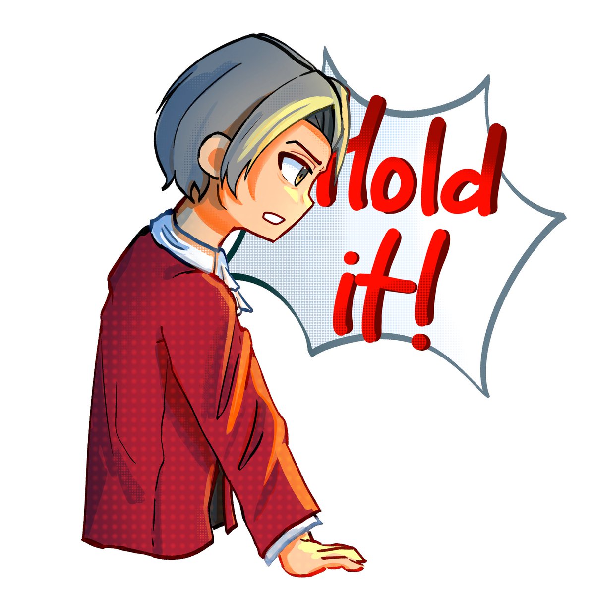 TsubakiSato's tweet image. #aceattorney #phoenixwright #milesedgeworth #narumitsu