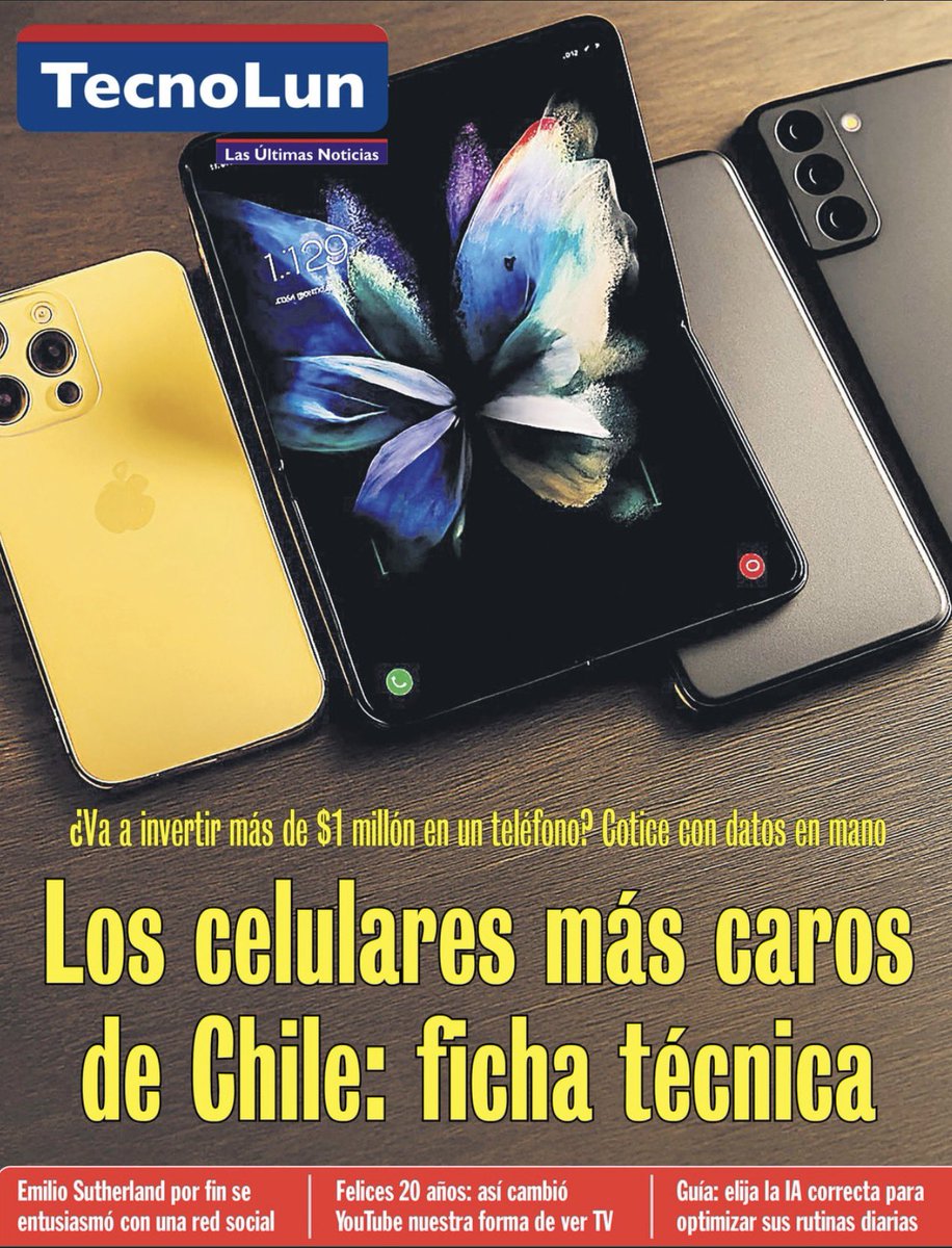 Ya está fuera del horno una nueva edición de #TecnoLun. En kioskos y digital.