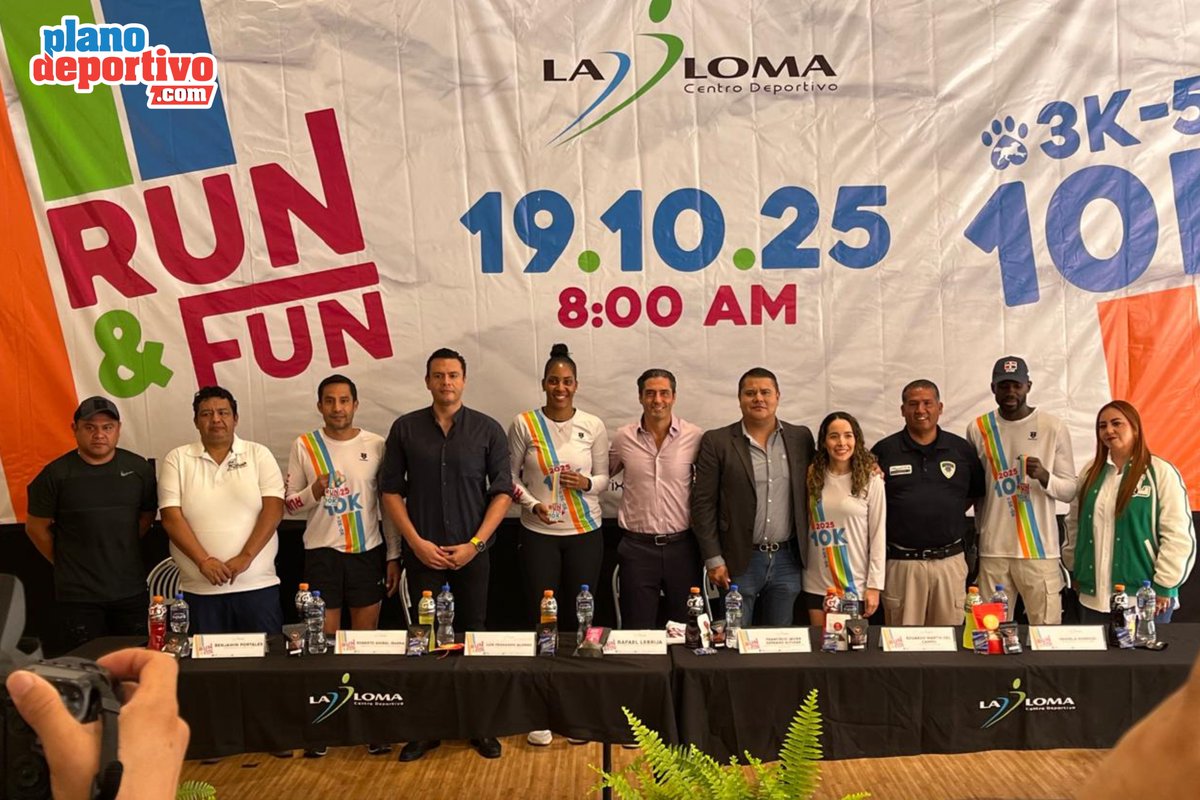 PlanoDeportivo's tweet photo. 🚚🎉 Todo preparado para que San Luis corra: la 'Run & Fun' con rutas de 3, 5 y 10K. Habrá premios para los mejores y una convivencia al final para disfrutar entre participantes.

Las inscripciones cierran el sábado 18, y los kits se entregan ese día en @lalomacd Si buscas un domingo con energía, deporte y buen ambiente, este evento es para ti. Todos los detalles 👉 https://t.co/c0LJ3ly989

#SLPCorre #RunAndFun #AmorPorElRunning