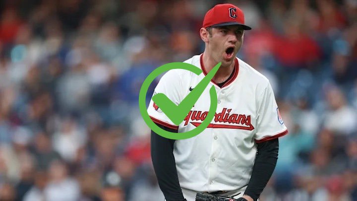 TonysPickz's tweet photo. Gavin Williams o5.5 Ks ✅
Gavin cashes sweat free despite the ump making it difficult for him #GuardsBall
11K people saw this but who tailed??
1-0 start to the postseason
#MLB #GamblingX #HRB https://t.co/M5lsvH0sM0