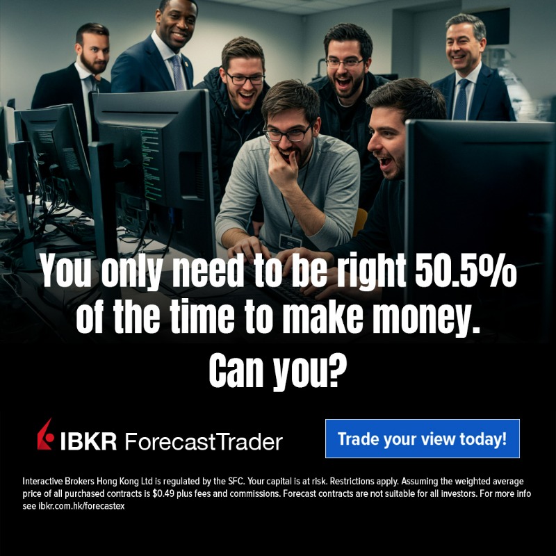 IBKR's tweet photo. Take a position on your predictions of economic and climate indicators with ForecastEx contracts at IBKR!