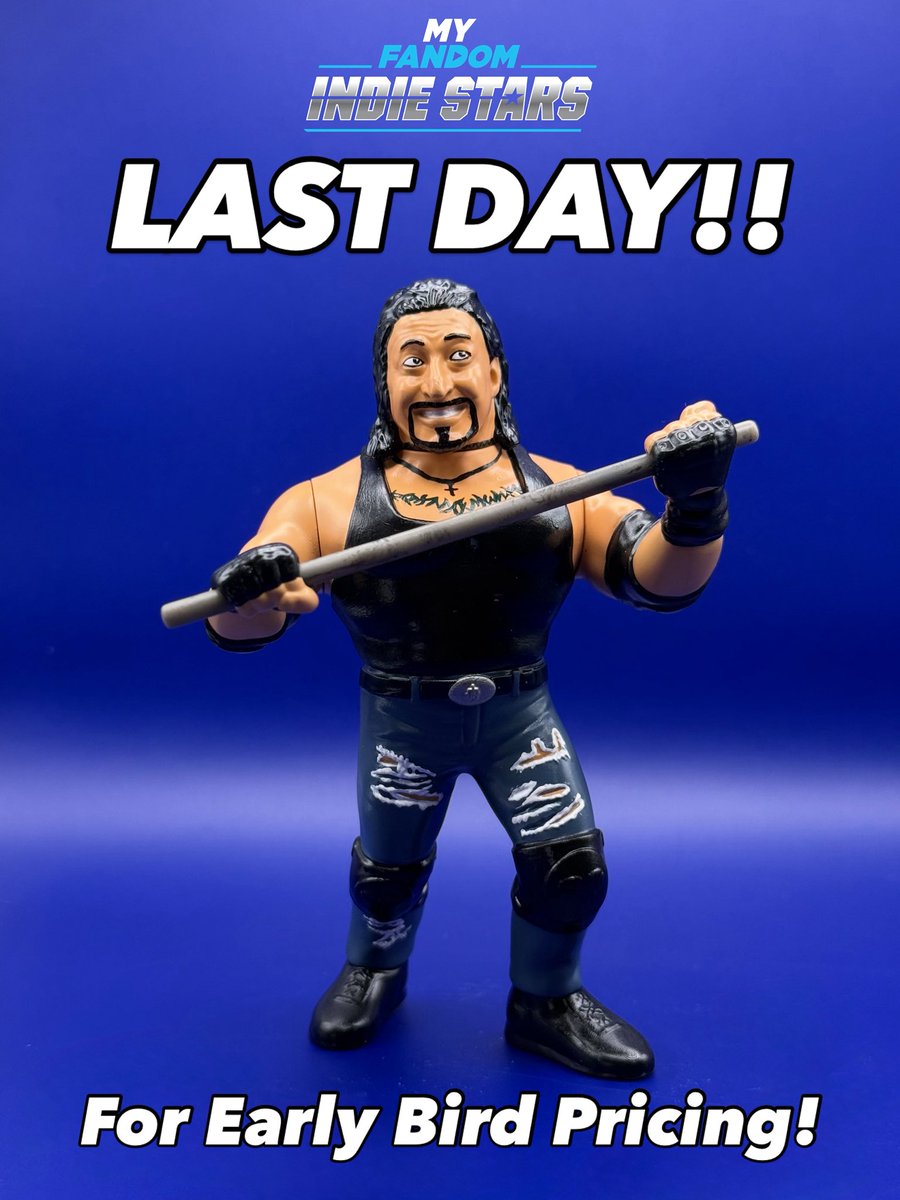 MyFandomCollectibles (@mfcollectibles) on Twitter photo 🚨 LAST CALL 🚨
Today is the FINAL day to lock in Early Bird Pricing on the first-ever retro wrestling figure of <a href="/wcwcrowbar/">CROWBAR</a> !
Don’t miss your chance to own this historic figure at the best price before it’s gone.
👉 Order now:
🇺🇸 myfandomcollectibles.com
 #WrestlingFigs 🚨 LAST CALL 🚨
Today is the FINAL day to lock in Early Bird Pricing on the first-ever retro wrestling figure of <a href="/wcwcrowbar/">CROWBAR</a> !
Don’t miss your chance to own this historic figure at the best price before it’s gone.
👉 Order now:
🇺🇸 myfandomcollectibles.com
 #WrestlingFigs