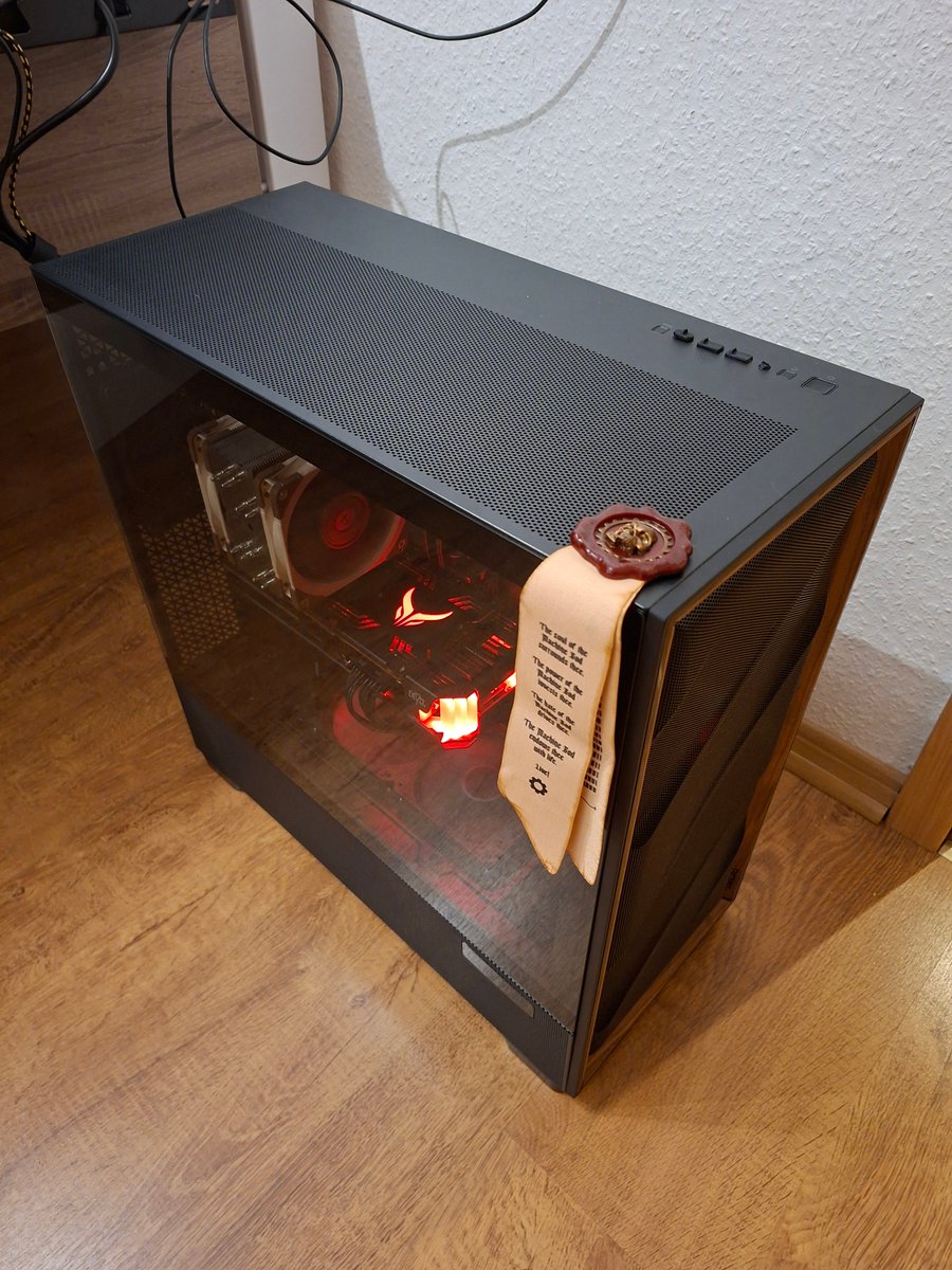 The machine has been blessed, its spirit appeased. Deus est Machina, ave Omnissiah.
Build is almost ready for Battlefield 6, just waiting on release benchmarks for a new GPU.