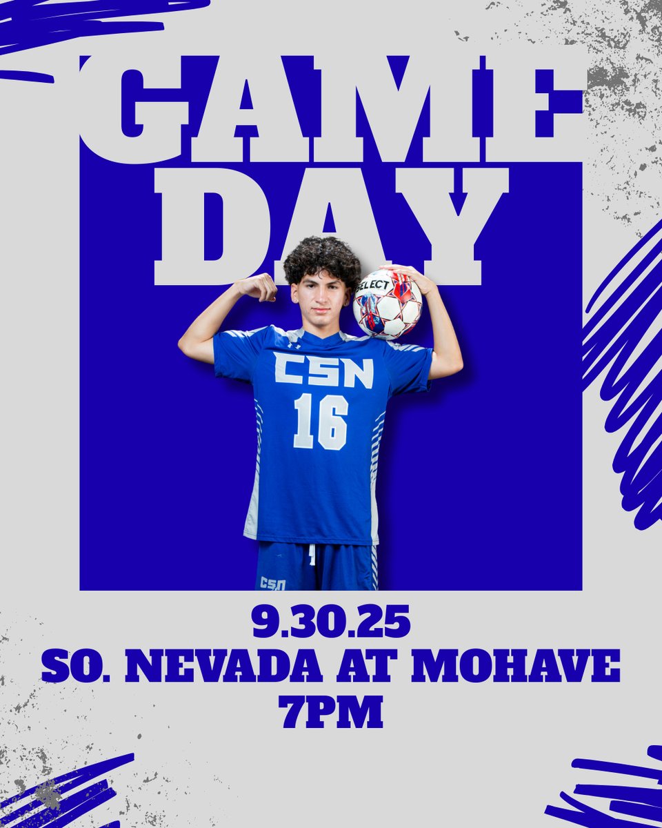 CSN_MSoc's tweet image. ⚽GAMEDAY⚽
🆚| Mohave College Bighorns 
📆| September 30, 2025
⌚| 7:00 PM 
🏟️| Firebird Field at Rotary Park
📍| Bullhead City, AZ
📺| N/A
🐺⚽️ #1PACK #BeatTheBighorns 
 @CSNCoyote