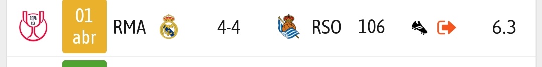 RODRYGO HA GENERADO UN GOL SEIS (6) MESES DESPUÉS. 
ESTAMOS DE VUELTA