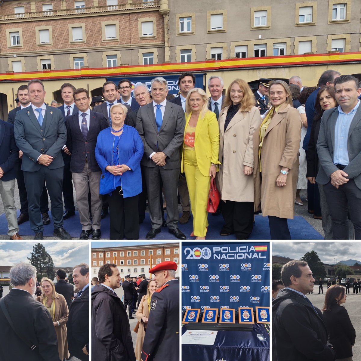 eandradepp's tweet image. 💪💪Un año más acompañamos a la @policia en la celebración de los #angelescustodios en su Jefatura del País Vasco.