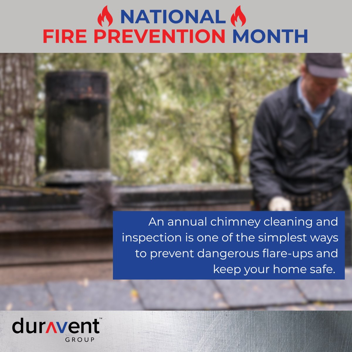 Did you know creosote buildup is one of the leading causes of chimney fires? During Fire Prevention Month, we are reminding homeowners that an annual chimney cleaning and inspection is one of the simplest ways to prevent dangerous flare-ups and keep your home safe.