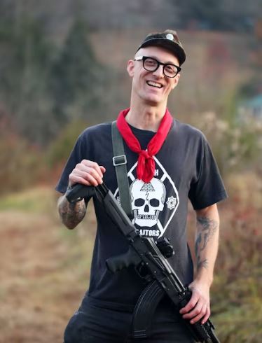 National Conservative (@natcon2022) on Twitter photo Self-described Antifa militiaman Prof. Dwayne Dixon publicly bragged about chasing James Fields and menacing him with a loaded Armalite-style rifle during the attack on Fields that resulted in Heather Heyer's death.
EIGHT YEARS LATER, UNC has placed him on administrative leave. Self-described Antifa militiaman Prof. Dwayne Dixon publicly bragged about chasing James Fields and menacing him with a loaded Armalite-style rifle during the attack on Fields that resulted in Heather Heyer's death.
EIGHT YEARS LATER, UNC has placed him on administrative leave.