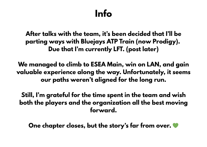 New chapter ahead...