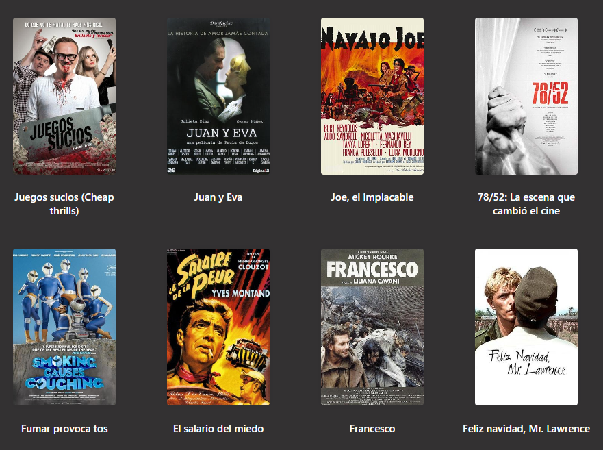 ¡Llegan nuevas películas a #eFilm!

Historias emocionantes, cine de calidad y todo #GRATIS con tu carné de biblioteca.

Este finde, disfruta de lo mejor del cine sin coste y sin salir de casa.🍿 

➡️efilm.online/lists/1352/rec…