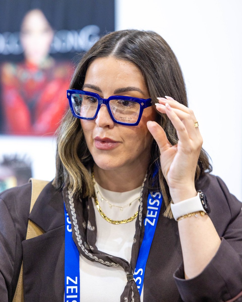September = sapphire season 💙✨

We’re celebrating with the boldest blue frames on the block. #VisionExpo is the place to find your perfect shade, the show floor was overflowing with sapphire styles.
