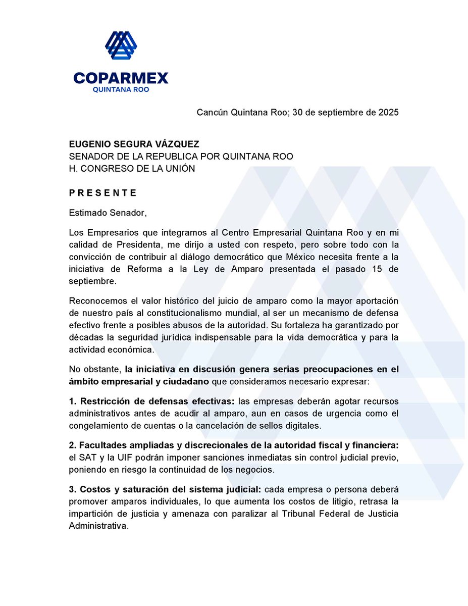 Coparmex Quintana Roo tweet media