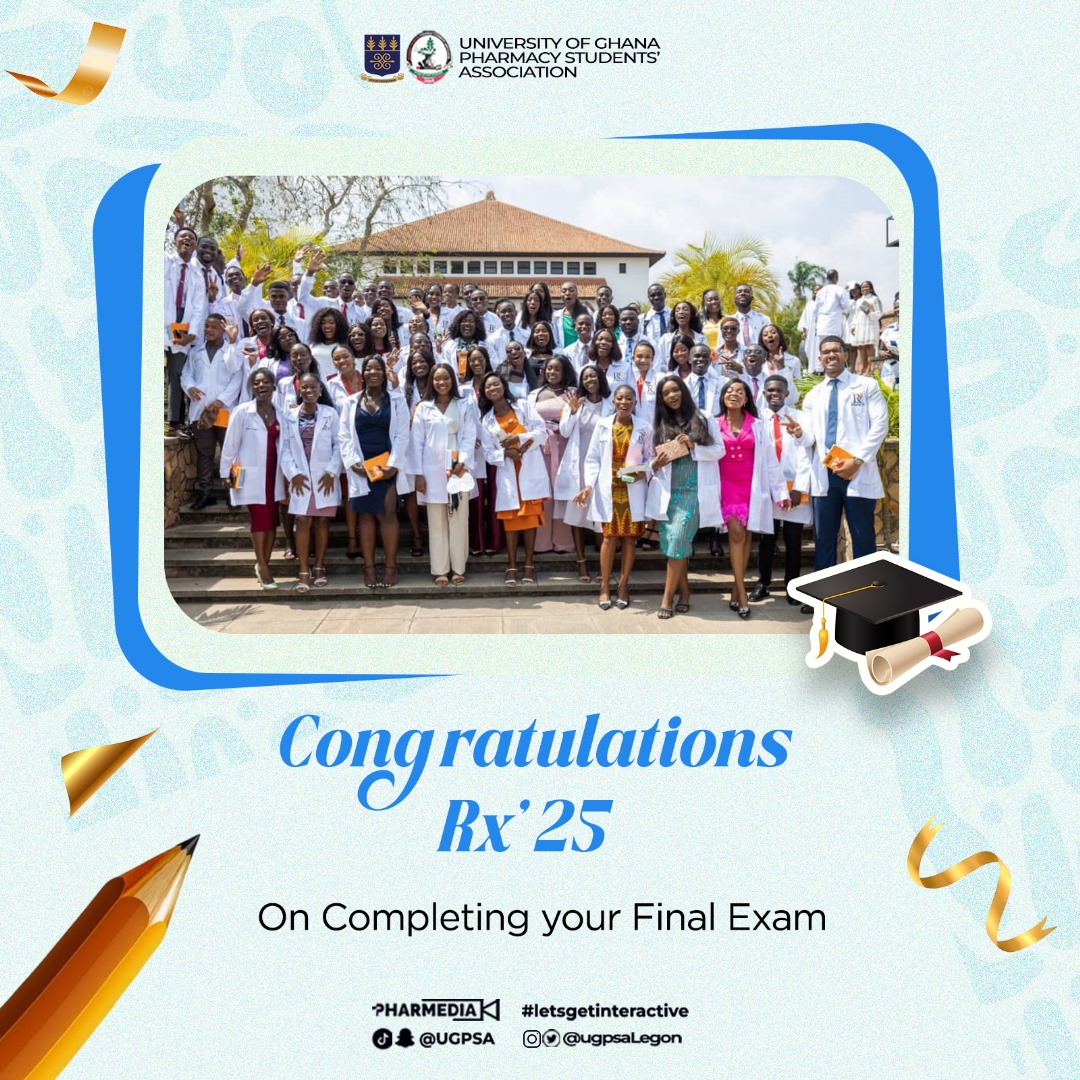 UGPSAlegon's tweet image. They are the bold and brave
-Met the papers with the ink 
And disarmed the question mark
A high-five to Rx&apos;25 🥳
It&apos;s a done deal ✅

 &amp;lt; &amp;lt; Congratulations! 💃🏽

#CongratsRx&apos;25
#FinalExam✅ 

Powered by Pharmedia🎓