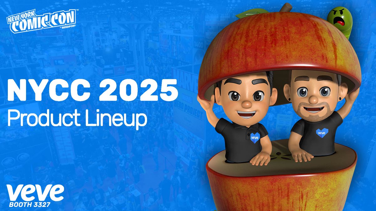 Physical, digital, and phygital collectibles. Check out the list of all the awesome exclusives we’re bringing to #NYCC right here 👉  bit.ly/473o3GX