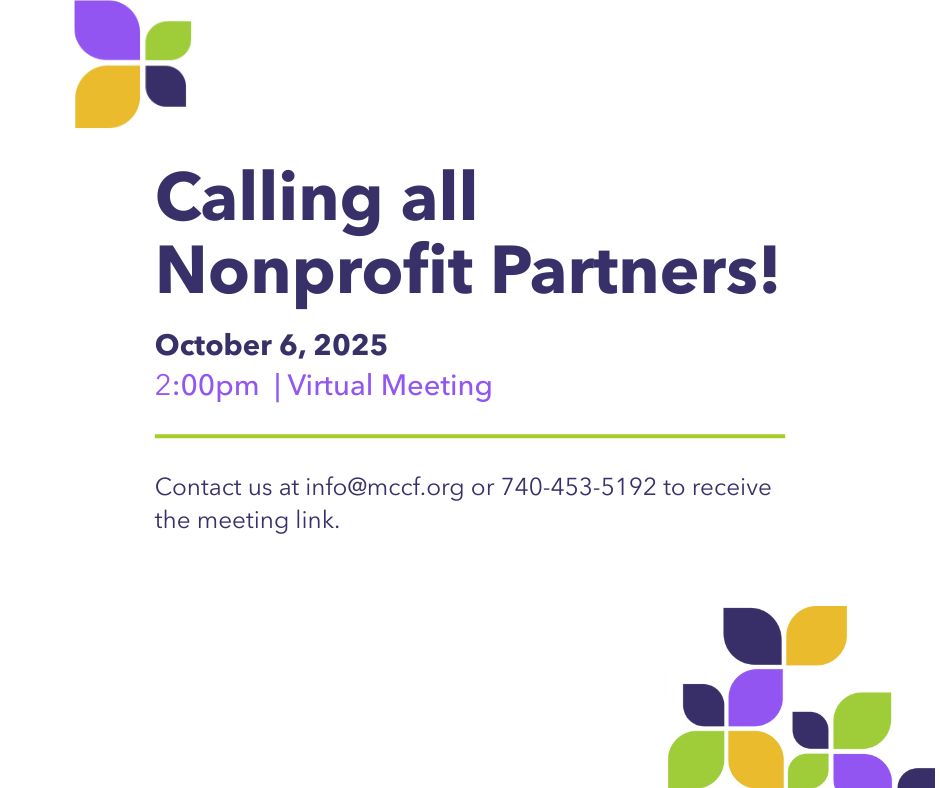 Join us for an Informational Meeting on Monday, October 6 at 2:00 PM to learn more about The Big Give initiative by MCCF. This is your chance to discover how you can participate, promote, and maximize your impact with matching funds. Contact info@mccf.org to receive the link.