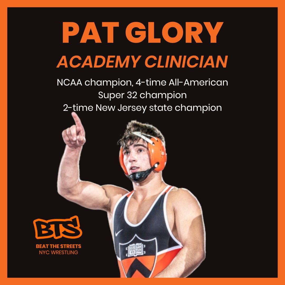 We’re kicking off our #BeatTheStreets Academy program this year on Wednesday with <a href="/ncaawrestling/">NCAA Men's Wrestling</a> champion <a href="/patrick_glory_/">Patrick Glory</a> !

The Academy program provides #NYC students with skills to succeed on and off the #wrestling mat.

#NYCWrestling #WrestlingWorks #Princeton