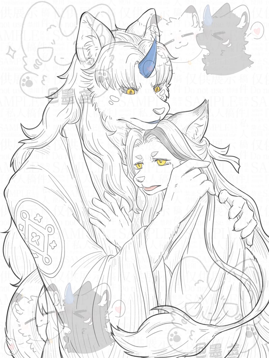 别怕…老公在呢～不哭了不哭了
#FabulousBeasts #youshouyan #diting #谛墨 #有兽焉 #谛听