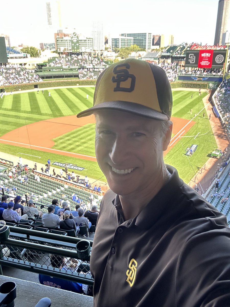 Ready for some postseason Padres baseball at iconic Wrigley!!!
