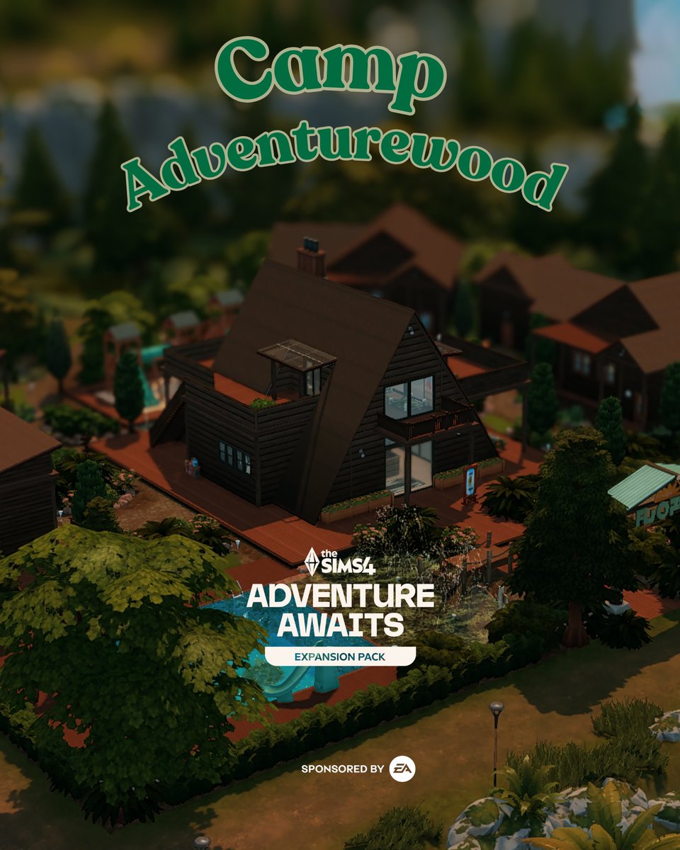 BonnieTheSimmer's tweet photo. #eapartner Built this summer camp for the new pack! 🌲🌲 https://t.co/VAKA4Y1S0A