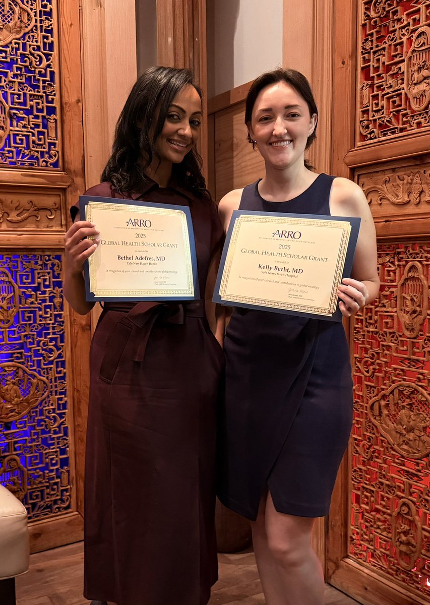 Yale Radiation Oncology Residency tweet media