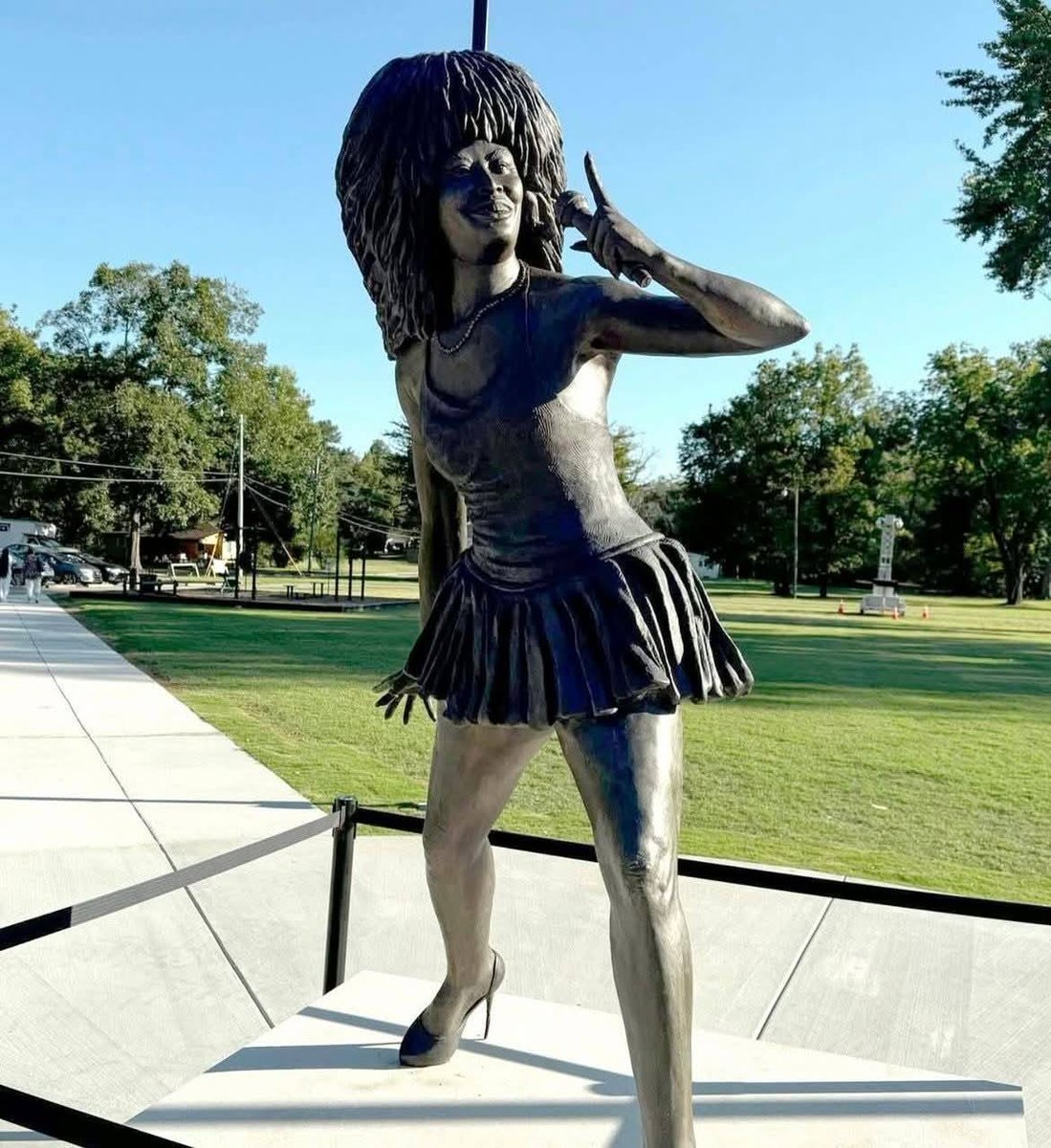 We honor Tina Turner and we miss her dearly, but how do YOU feel about the statue they put up in her honor??
