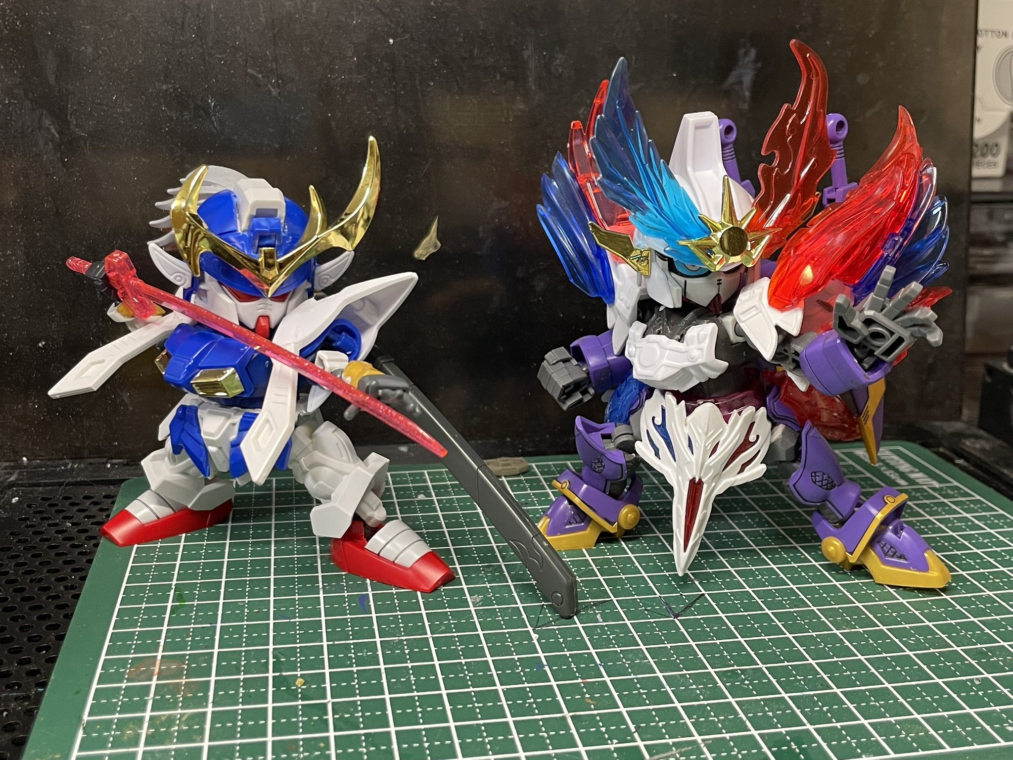 SDガンダム　烈空頑駄無　烈空の鎧　２体セット　ガン消し m51936942614_1.jpg?1692915251