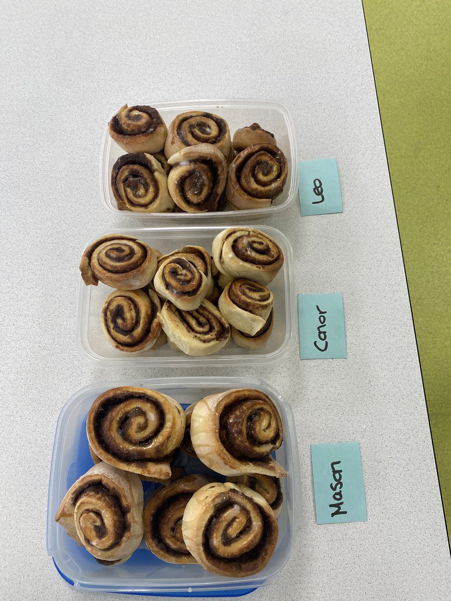 Murphyy1402's tweet photo. Today’s bakery lesson was my favourite of the year- cinnamon buns. We were one happy class today with the results😍🍁🍂🧡 https://t.co/4P8tnyLtjk