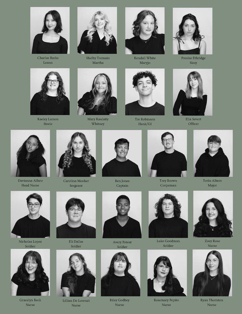 CAHSTitans's tweet photo. Carl Albert Theatre Presents... A Piece of My Heart
Tuesday, October 7th - 7pm
CAHS PAC
Admission by Donation https://t.co/DPDi4cKi8p