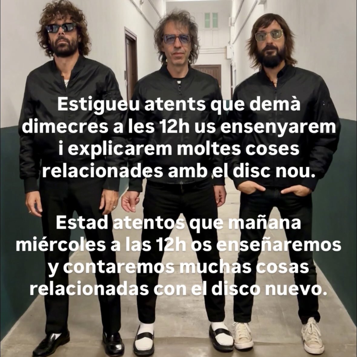 Demà, mañana, la il•lusió creix, la ilusión crece, el moment s’apropa, el momento se acerca i la emoció esclata y la emoción estalla.