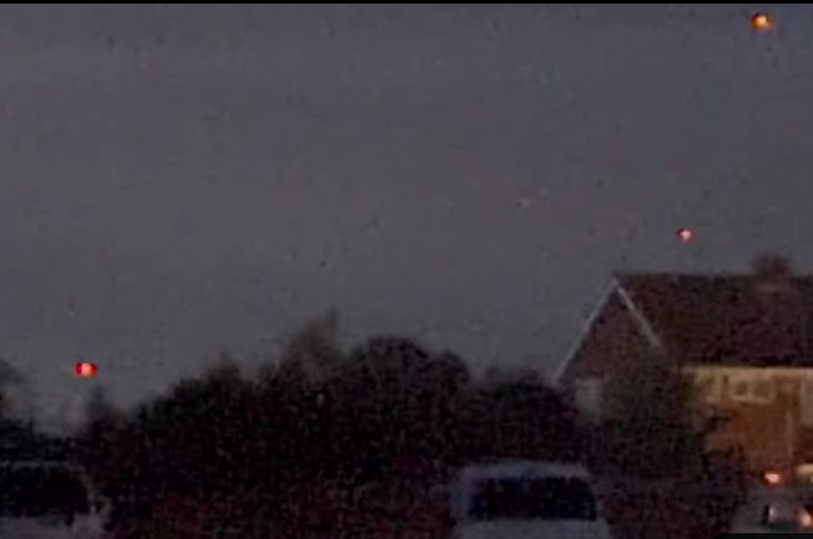 Seen on some footage posted, some orange lights have appeared around #KingsLynn/ #Wisbech area...anyone else seen them - potential #drone activity?