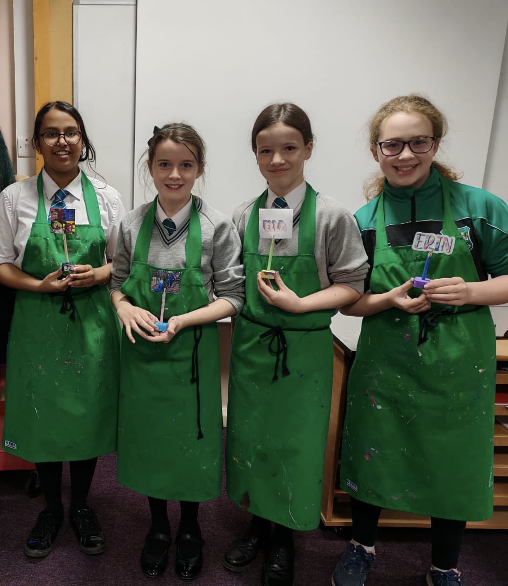 thornhill_td's tweet photo. TD club have been busy this week with epoxy resin and mini photo holders @ThornhillDerry https://t.co/8Yk000yAFt