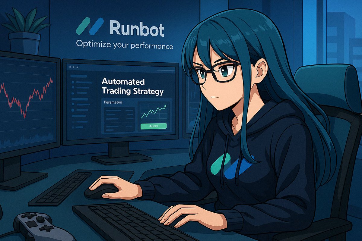 Emmy_cryp's tweet photo. why Runbot is every trader’s secret weapon 

Every trader dreams of trading 24/7, following their plan, and removing emotions. But in reality, fear and greed take over. And when people try bots, most are too hard to use, need coding, or don’t feel safe.

That’s why Runbot is different.
Some exciting features on Runbot 

➡Backtesting: Backtesting means you can test your strategy before using real money. Runbot lets you run your idea on old market data to see how it would have worked in the past.

Example: Imagine you create a bot that buys Bitcoin when the price drops 5% and sells when it goes up 10%. Instead of risking money straight away, Runbot can show you how that idea would have performed last month, last year, or even during a market crash.

You’ll quickly see:

Did it make profit?
Where did it lose?
How risky was it?

This helps you fix mistakes first, so when you go live, you’re more confident and safer.

➡ No-code simplicity
No coding. No stress. Just drag, drop, and set your rules. Runbot turns your ideas into bots in minutes.

➡ 24/7 trading
Bots don’t sleep, panic, or get greedy. They follow your rules all day, every day.

➡ Built-in risk protection
Use stop-loss, take-profit, and other tools to keep your money safe and your profits secure.

➡ Earn from your ideas
If your bot works well, you can share it with others. When they use it, you earn. Simple.

➡ In short:
Runbot = Test safely → Automate easily → Trade nonstop → Earn more.

👉 Try it today: https://t.co/a5l31GG153