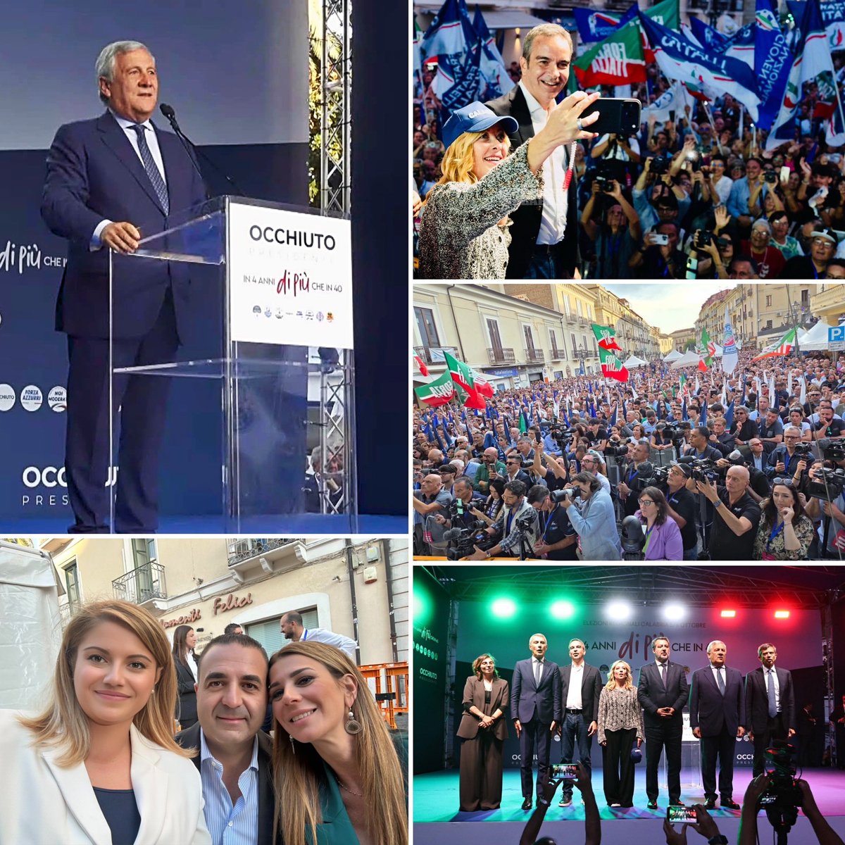 Maria Tripodi (@tripodimaria) on Twitter photo 📍Lamezia Terme. Una piazza colma di entusiasmo per <a href="/robertoocchiuto/">Roberto Occhiuto</a> Presidente della Calabria!
Cuore, Competenza, Capacità e Risultati per continuare il #BuonGovernoCentrodestra!
<a href="/Antonio_Tajani/">Antonio Tajani</a> 📍Lamezia Terme. Una piazza colma di entusiasmo per <a href="/robertoocchiuto/">Roberto Occhiuto</a> Presidente della Calabria!
Cuore, Competenza, Capacità e Risultati per continuare il #BuonGovernoCentrodestra!
<a href="/Antonio_Tajani/">Antonio Tajani</a>