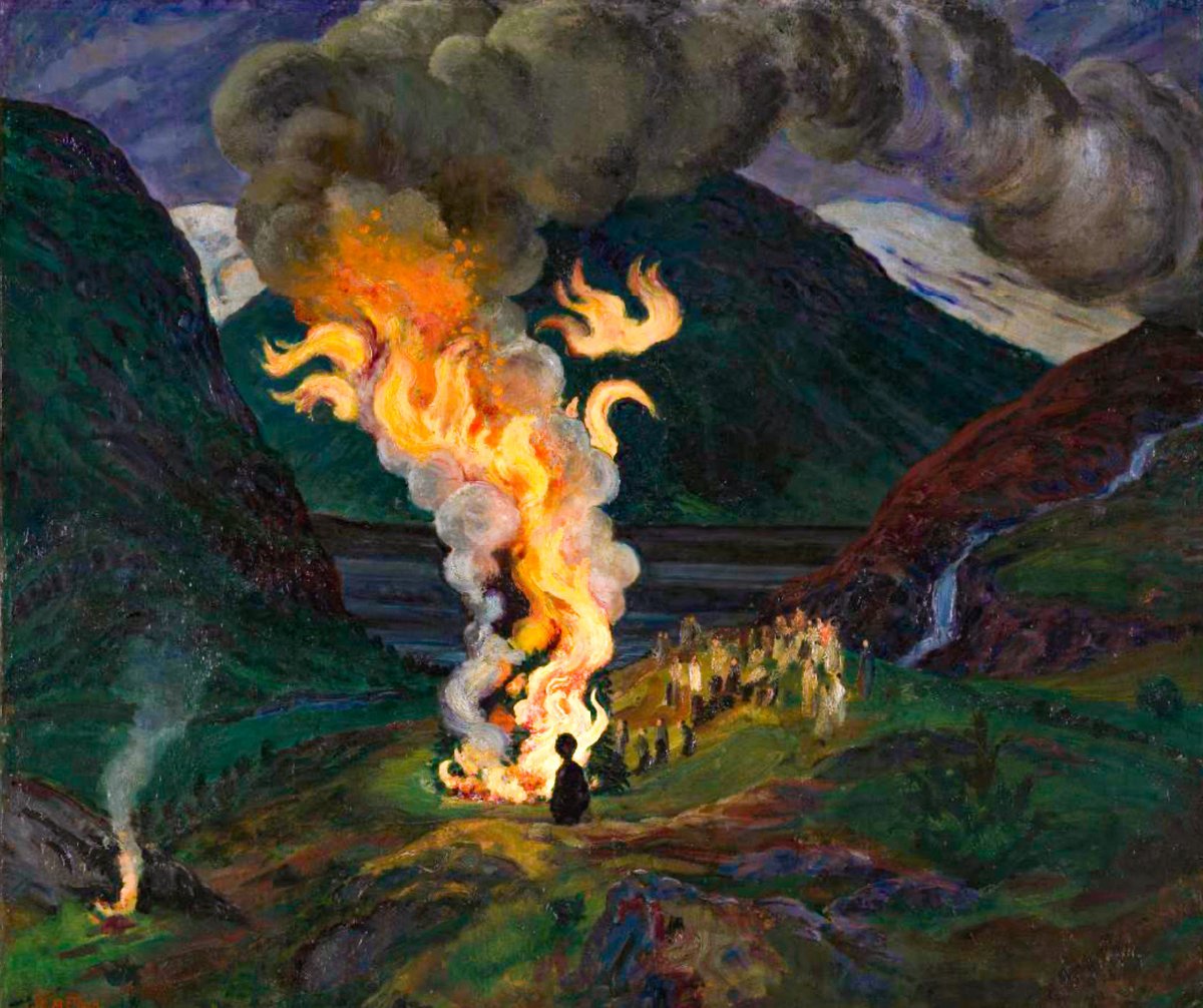 dyingminiatures's tweet photo. Nikolai Astrup https://t.co/JHtM2oHMSG