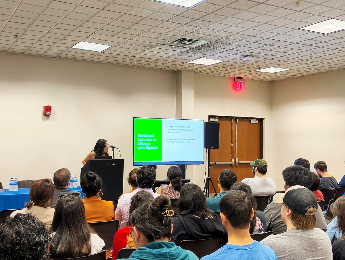 Thank you to everyone who joined us on Thursday for "Beyond Aztlan" with Dra. Alejandra Campos from the University of Arkansas!  Stay tuned for our next Community Series event!