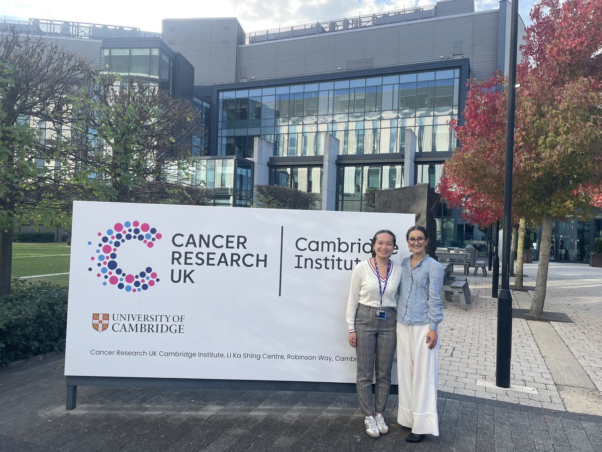 elizabetha_coop's tweet image. A tough farewell to my MPhil Student today who has been an absolute privilege to  supervise and I’m so excited to see what she does next - albeit quietly hoping she comes back for a PhD in a couple years … A tremendous  amount of work which we hope to share soon! @Gilbertson_Lab