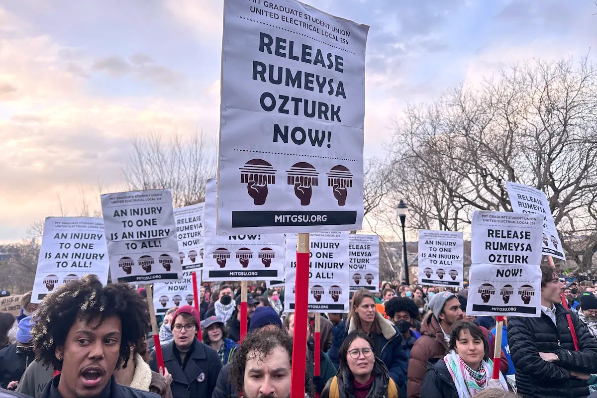 BREAKING: 🚨 Judge rules foreign students enjoy same First Amendment protections as U.S. citizens

A federal judge in Boston has ruled that the Trump administration’s campaign to detain and deport foreign students for their pro-Palestinian activism was illegal, denouncing it as