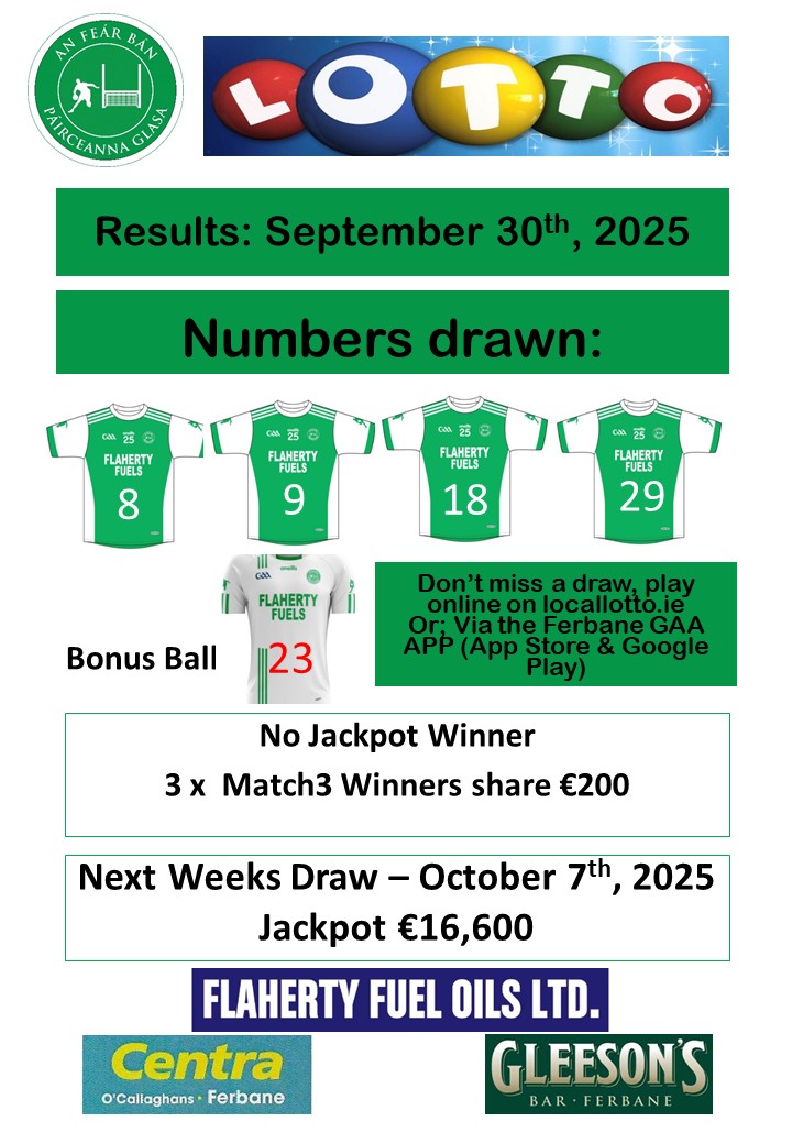 Ferbane GAA (@ferbanegaa) on Twitter photo 