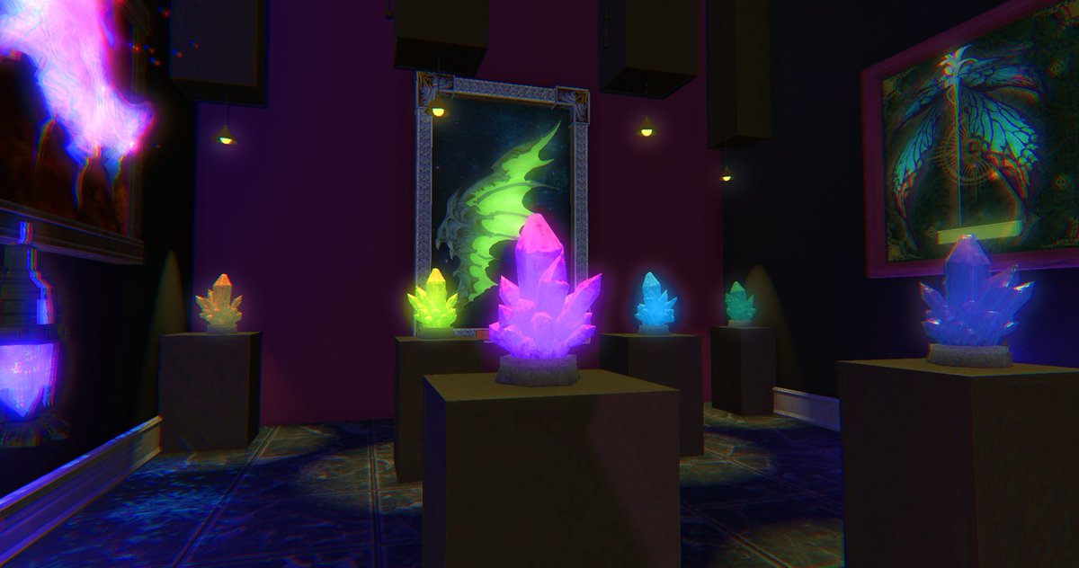 #72
XIV Art Gallery (L)
Dynamis, Kraken
Mist W22 P5
intended for events and player art to be displayed. open concept with a ballroom, elevator to the top floor, &amp; lots of fun lighting

#ffxiv #ff14 #ffxivhousing #ff14housing #hgxiv #housingeden