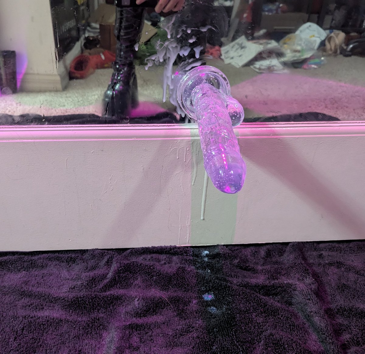 bby_succubus18's tweet photo. The aftermath of the video 😭 https://t.co/Sln5SOEjTW